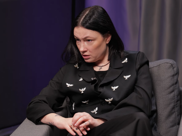 Анастасия Приходько, кадр из интервью