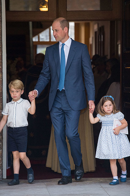 Принц Вільям з дітьми Джорджем і Шарлоттою