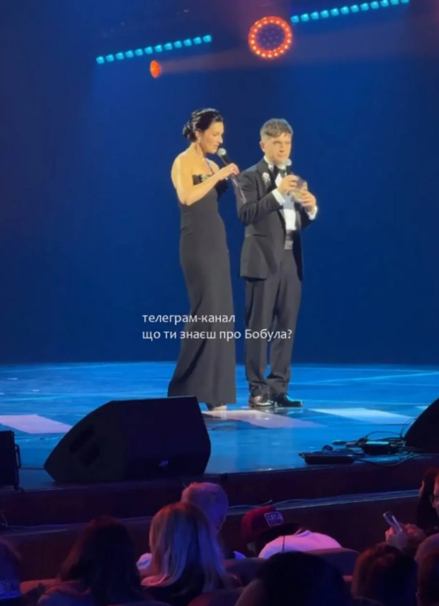 Маша Єфросиніна та Анатолій Анатоличь на церемонії YUNA