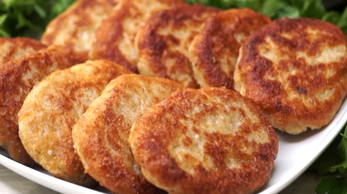 Пісні котлети з вівсянки