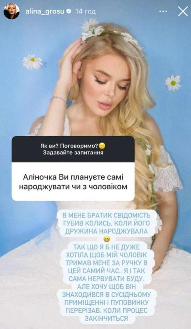 Сториз Аліни Гросу