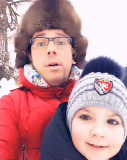 Максим Галкін з сином Гаррі