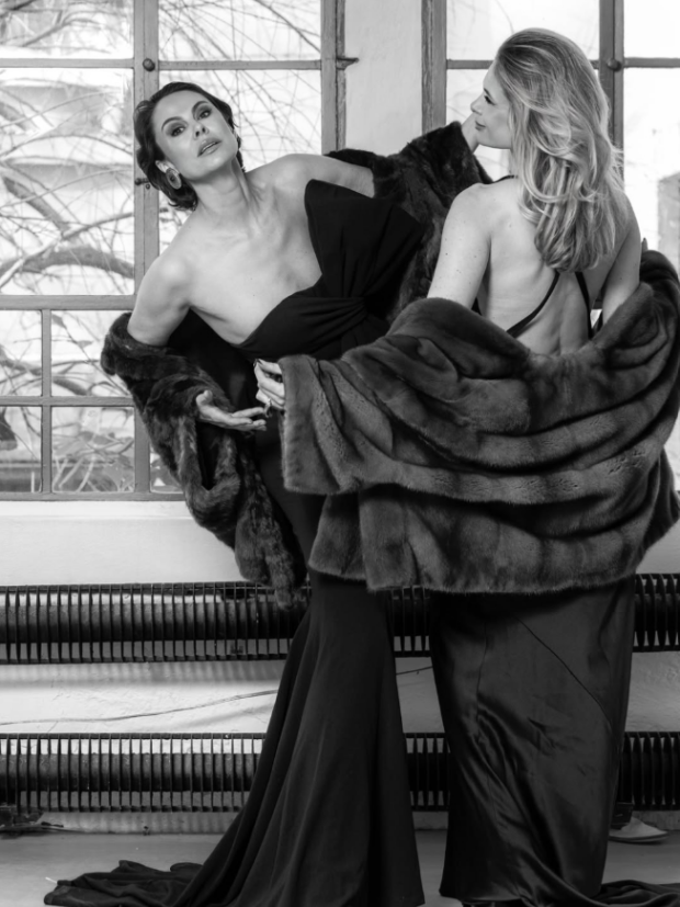 Колишня дружина Віталія Кличка Наталія Єгорова та Ірина Татер