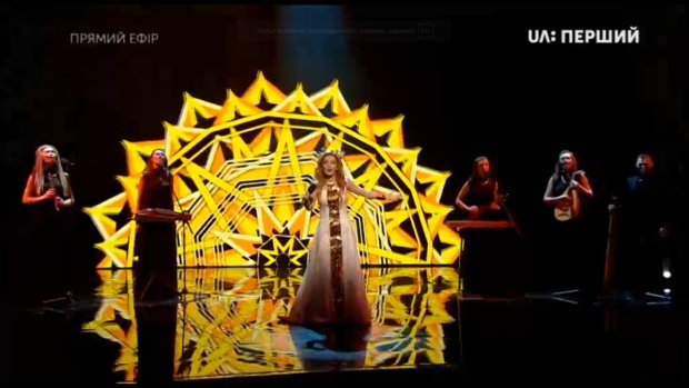 Євробачення 2018 другий півфінал / на сцені — ILLARIA та СONSTANTIN