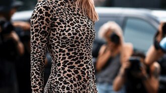 Антиобраз дня: Наталья Водянова в леопардовом платье