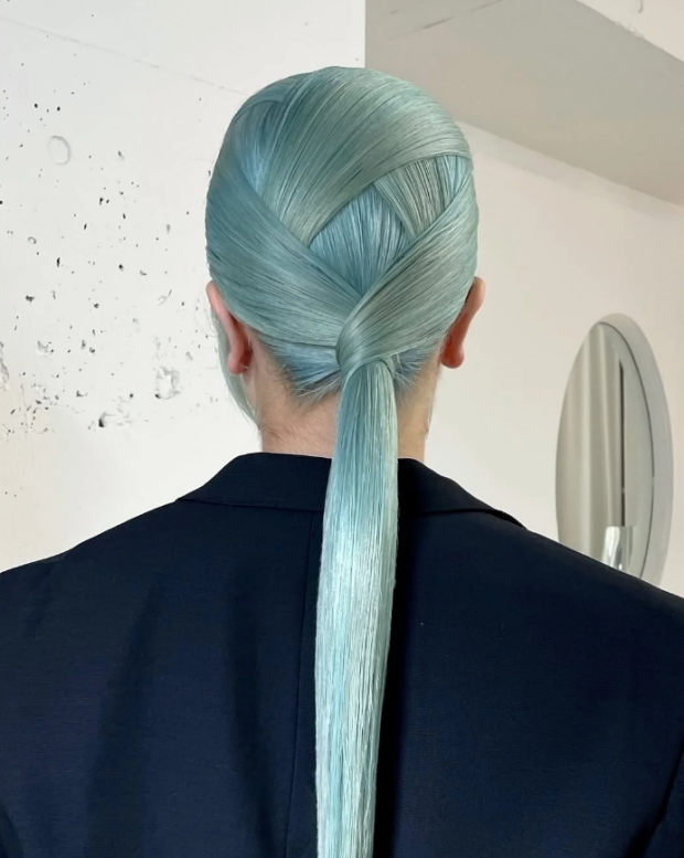 Модні зачіски-хвости