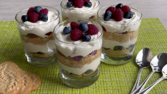 Десерт у склянці