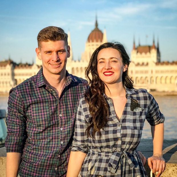 Соломия Витвицкая и Влад Кочатков на отдыхе в Будапеште