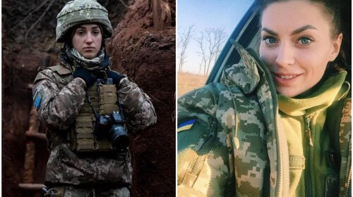 Они прекрасны!: Украинские женщины военные - фото в честь 8 марта