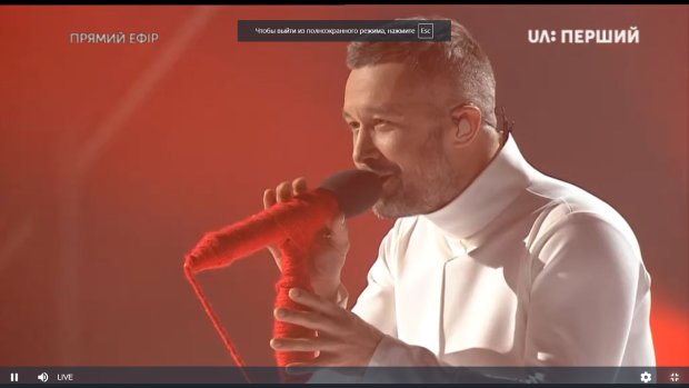 Євробачення 2018 перший півфінал босий Сергій Бабкін