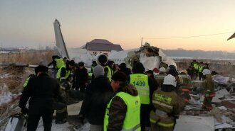 В Казахстане разбился самолет: Информация об украинцах на борту