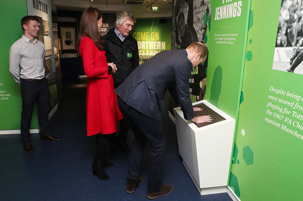 Кейт Миддлтон и принц Уильям посетили Северную Ирландию