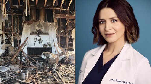 Актриса "Анатомии Грей" Катерина Скорсоне спасла троих детей от пожара в ее доме