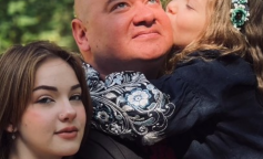 Євген Кошовий з дітьми