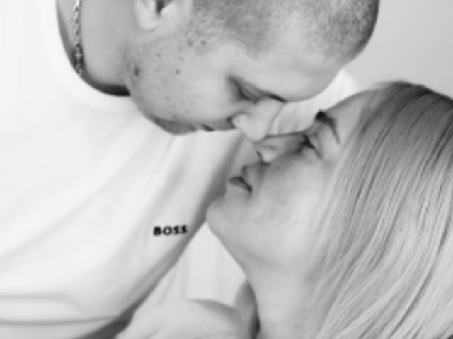 Інна Бєлєнь із чоловіком