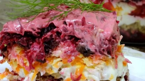 Салат из свеклы - несложный рецепт вкусного и очень полезного блюда