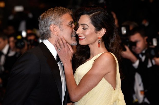 Актор Джордж Клуні з дружиною Амаль
