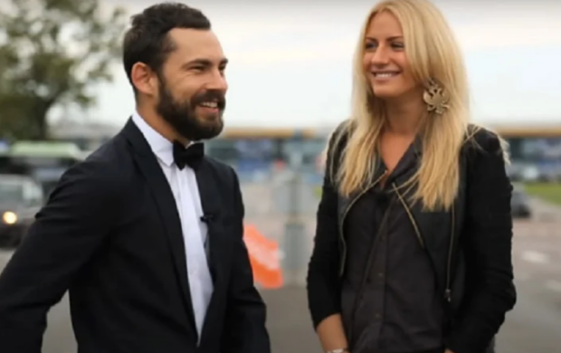 Андрей Бедняков и Леся Никитюк, кадр из трэвел-шоу "Орел и Решка"