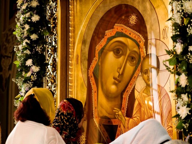 Молитва до Пресвятої Богородиці перед іконою «Знамення»