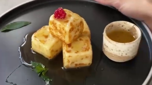 Квадратні сирники, кадр з відео