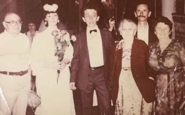 Фото с первой свадьбы Саввы Либкина