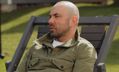 Андрій Бєдняков, кадр з інтерв'ю