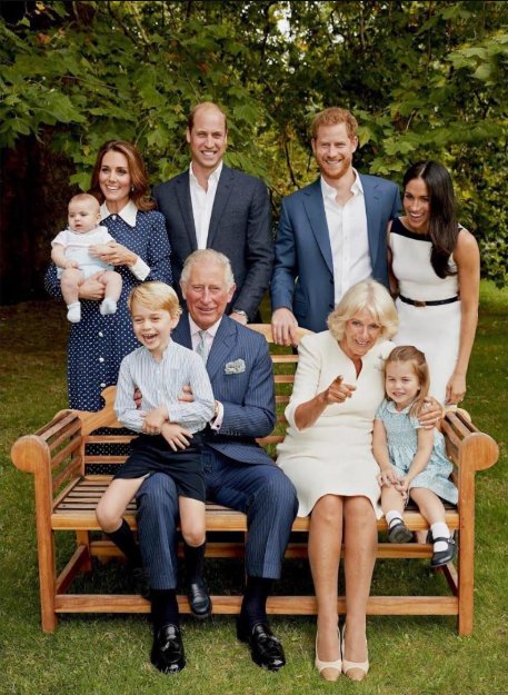 Новый портрет королевской семьи