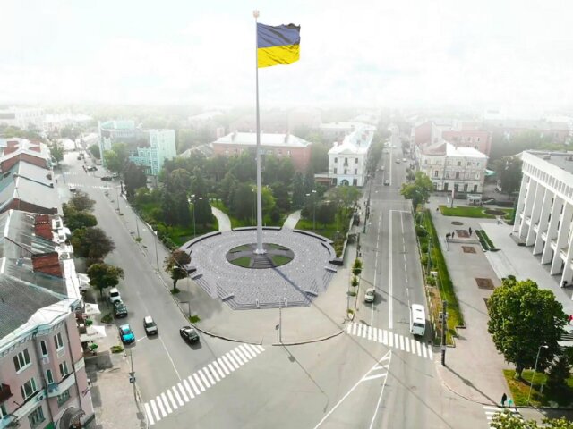 Флаг Украины. Фото: facebook.com/y.golyk