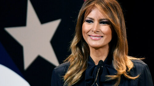 First Lady Melania Trump Holds Las Vegas Town Hall Meeting On The Crisis Opioid