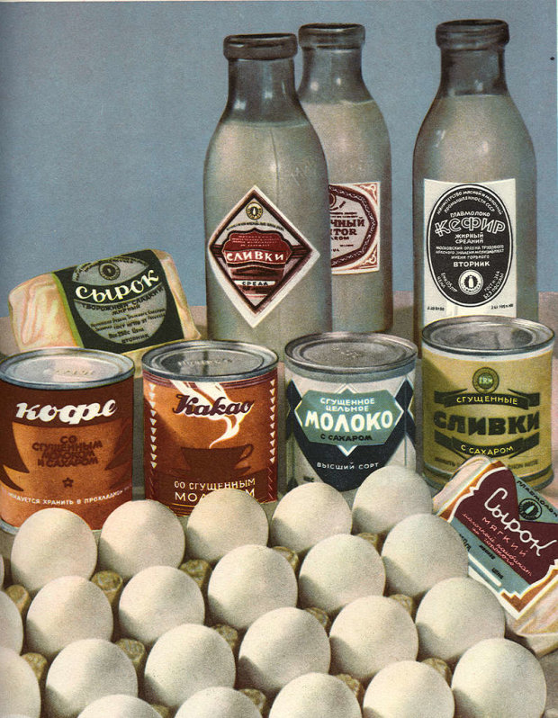 Радянські продукти харчування