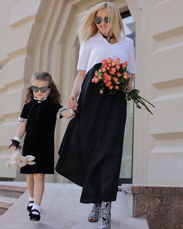 Лилия Ребрик с дочерью Дианой