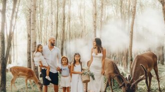 "Как из сказки": Оксана Самойлова устроила семейную фотосессию с Джиганом и подросшими дочками – снова идеальная семья