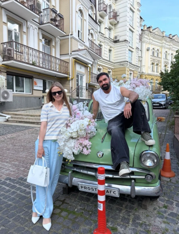 Віталій Козловський із дружиною