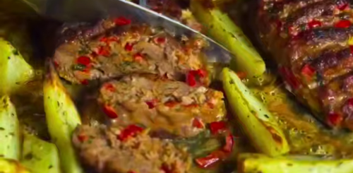 Котлети по-турецьки з картоплею, кадр з відео