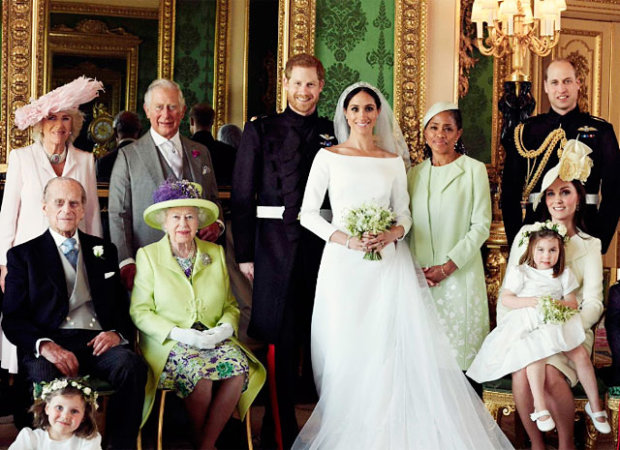 Мэган Маркл, принц Гарри, Королева Елизавета II, Кейт Миддлтон, принц Уильям, принц Чарльз, Камилла, пирнц Филлипп, принцесса Шарлотта, мама Меган Маркл
