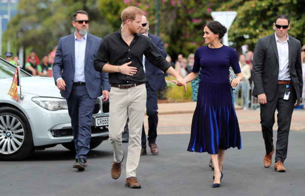 Меган Маркл і принц Гаррі в турі по Австралії та країн Океанії