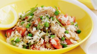 Salad of tuna and rice1