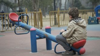 lone-child-on-playground-equipment