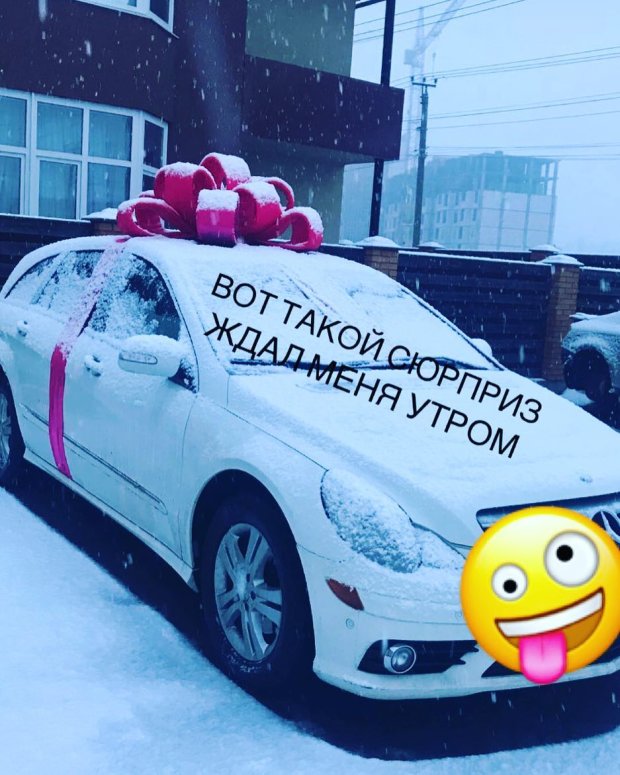 Чоловік Ілони Гвоздьової подарував їй машину за перемогу в Танцях з зірками 2018