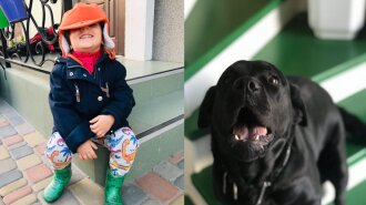 Мальчик Роберт и лабрадор Барби: трогательные фото о том, как ребенок дружит с большой собакой