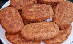 Котлети з квасолі