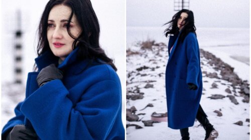 Звезда "1+1" Витвицкая показала самое модное пальто 2023 года: отлично смотрится с грубыми ботинками и угги  (фото)