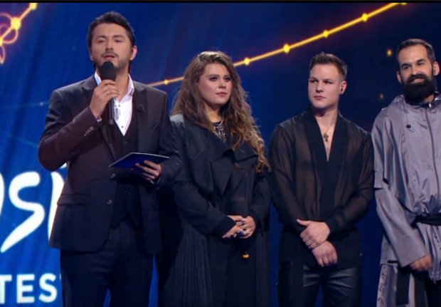 Сергей Притула во время Нацотбора на Евровидение