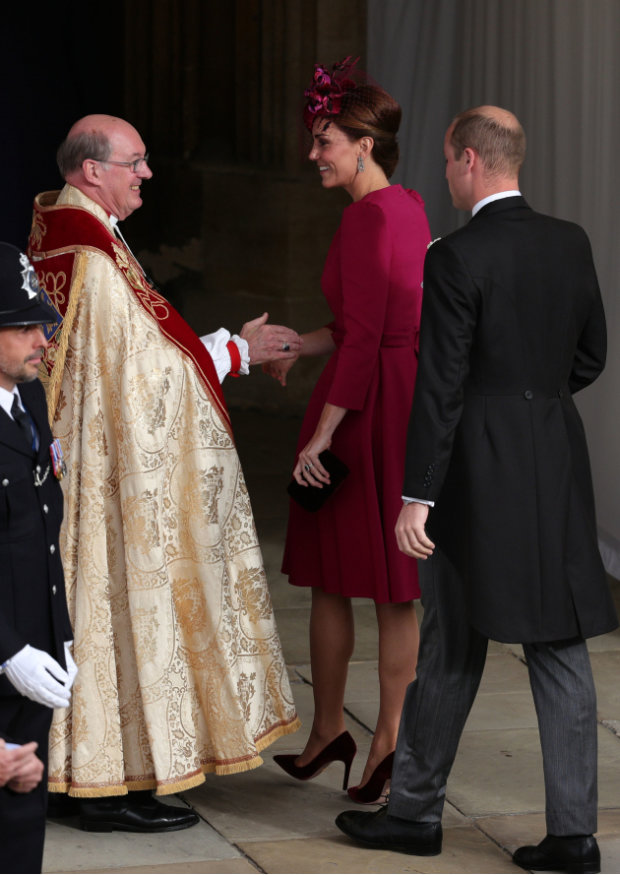 Кейт Міддлтон і принц Вільям на церемонії вінчання принцеси Євгенії і Джека Бруксбэнка