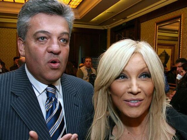 Таисия Повалий с мужем Игорем Лихутой