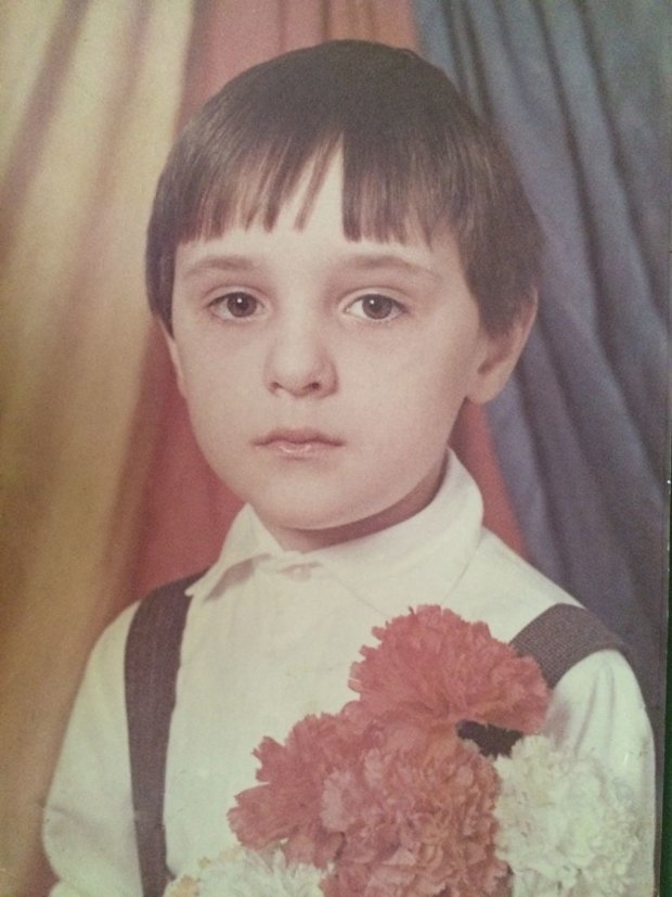 Виталий Козловский в детстве