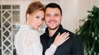 Певец Эмин Агаларов с женой Аленой Гавриловой