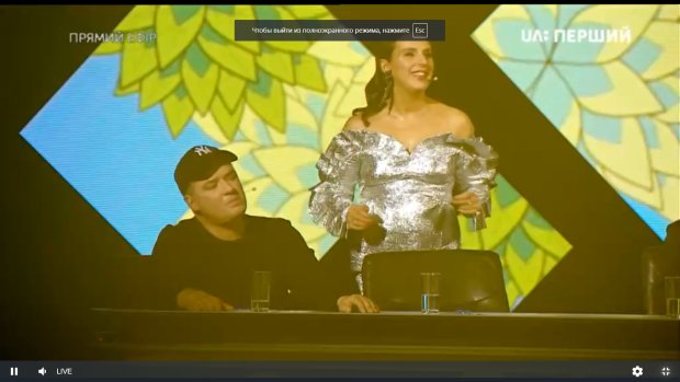Евровидение 2018 первый полуфинал танцует беременная Джамала