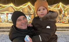 Віктор Павлік з сином, фото з соцмереж