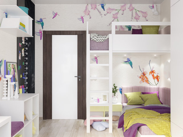 Новый дизайн комнаты для детей Лилии Ребрик